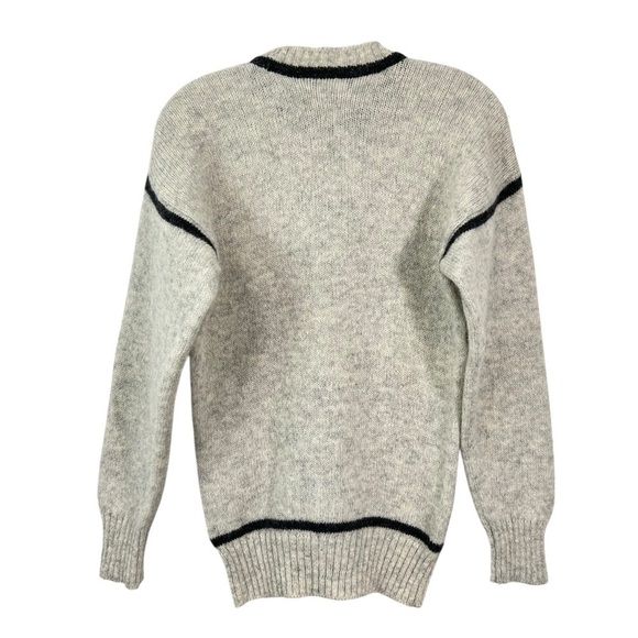 Mackinnon of Scotland 100% Shetland Wool Crew Neck Sweater size Small - Picture 4 of 6